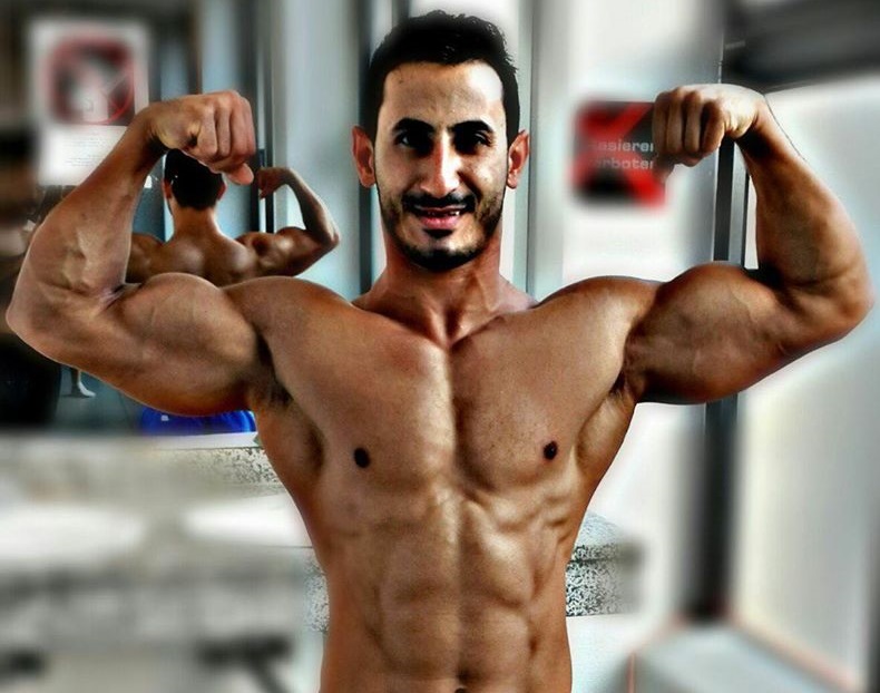 Palestinian Refugee from Syria Qualifies for Final at Bodybuilding Championship in Germany 