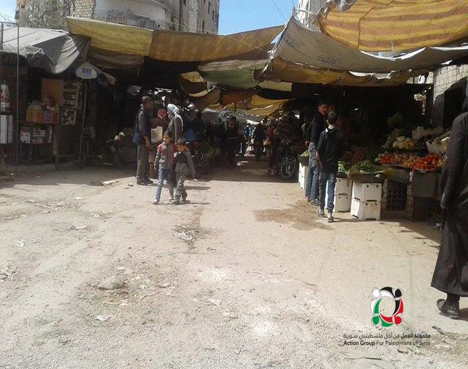Palestinians south of Damascus… continuous suffering and relying entirely on charity kitchens and food aid