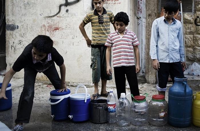Outbreak of kidney disease in Yarmouk camp and its neighboring areas due to water cuts