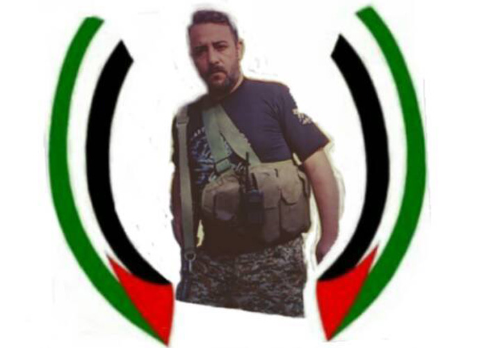 A member of the Palestine forces dies, while fighting alongside the regime forces