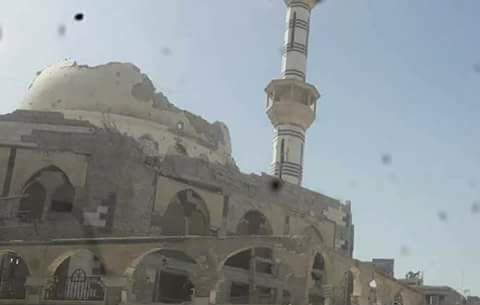 Air and artillery bombardments target Yarmouk camp and Palestine Mosque