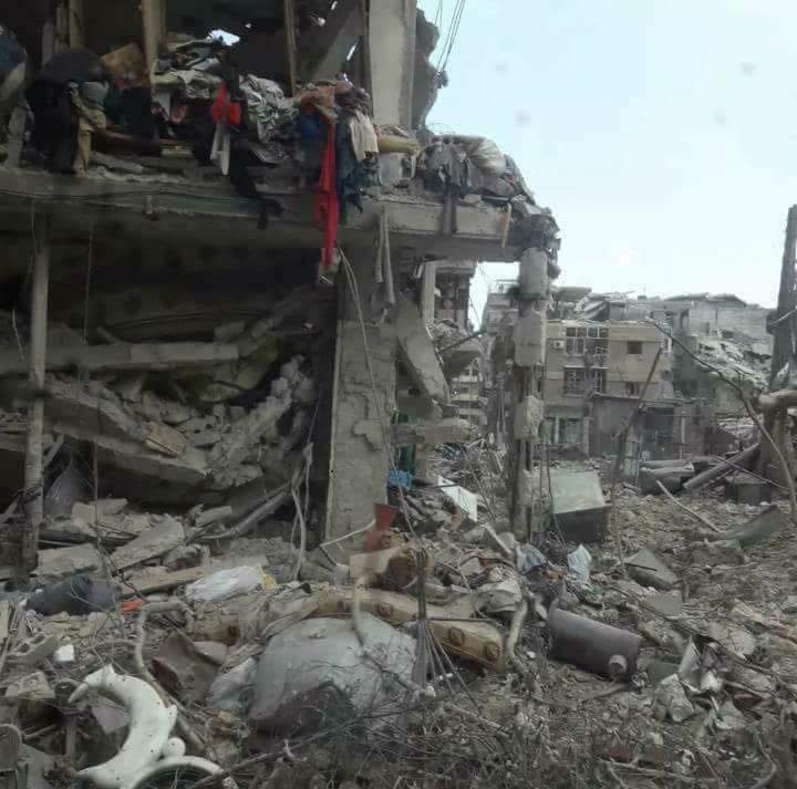 UNRWA: The scale of the destruction in Yarmouk camp makes the return of its residents extremely difficult