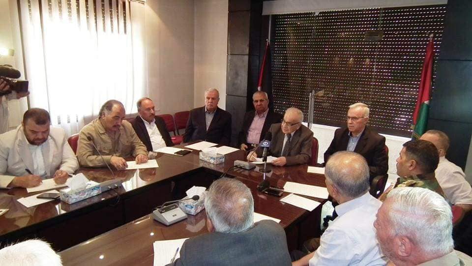 Palestinian factions in Damascus meet to discuss the situation of Yarmouk camp