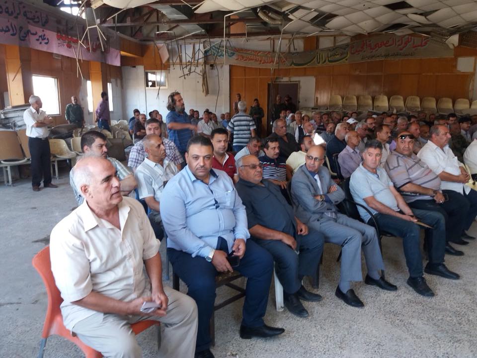 Meeting Held in Yarmouk Pushes for Urgent Reconstruction
