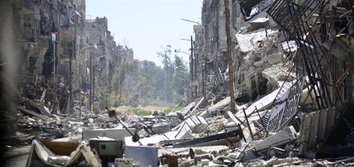 Eye-Witnesses Report Cases of Metal-Theft in Yarmouk