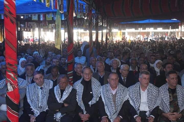 Festival Held in Yarmouk Camp for Palestinian Refugees