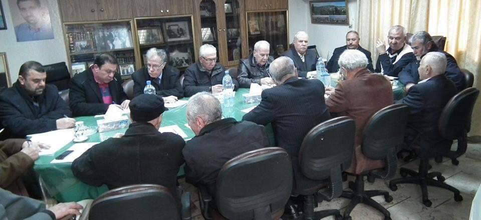 Palestinian Factions Discuss Exacerbated Conditions in Yarmouk Camp