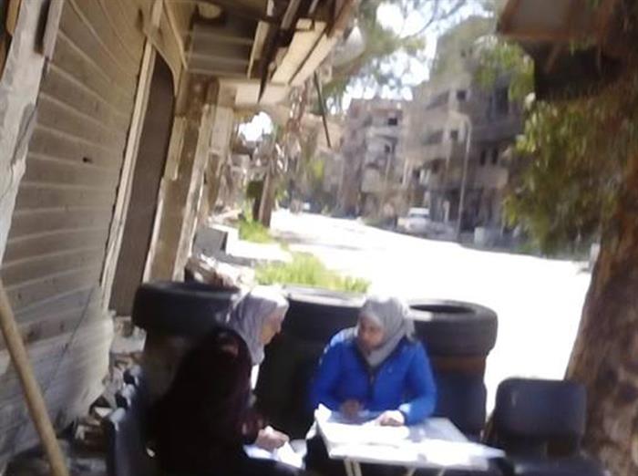 Habitability Condition Assessment of Yarmouk Buildings Ongoing