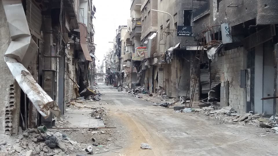 Body of Syrian Republican Guard Chopped into Pieces in Yarmouk Camp