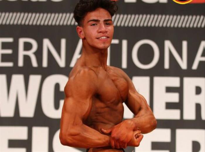 Palestinian Refugee from Syria Wins 5th Place at German Bodybuilding Contest