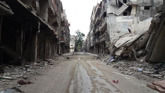 Assessment of Yarmouk Buildings in Progress 