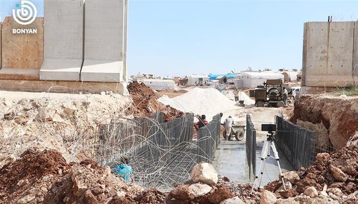 Water Channels Installed in Atama Refugee Camp North of Syria