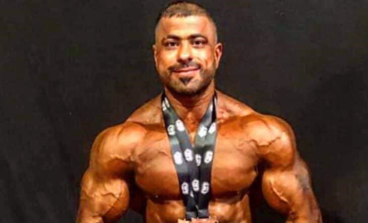 Palestinian Refugee Comes 4th in Dubai Bodybuilding Championship