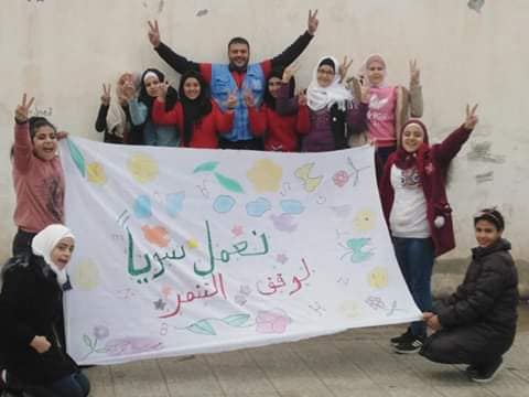 Anti-Bullying Activities Held for Palestinian Refugee Children at Syria Schools