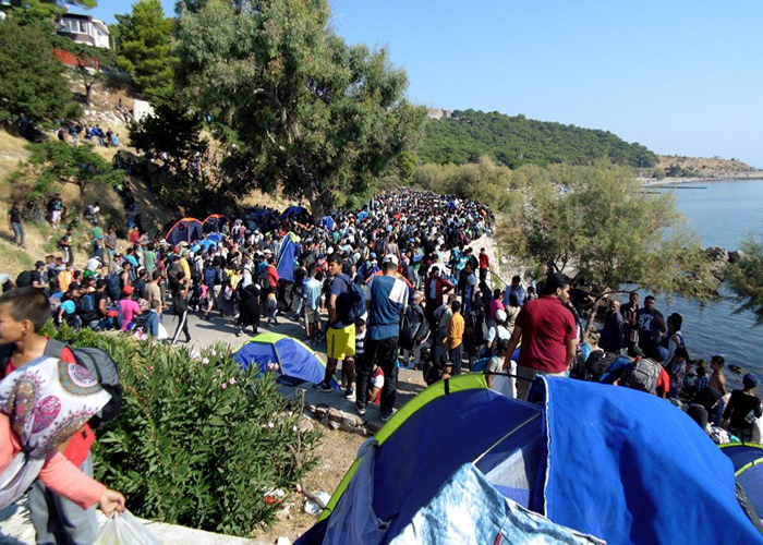 Migrants Stranded on Greek Island Call For Urgent Action by European Commission