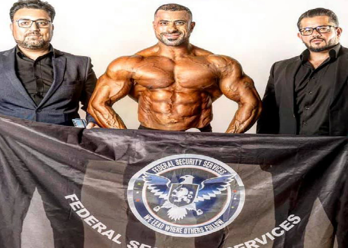 Palestinian Refugee from Syria Wins 3rd Seat in Bodybuilding Contest