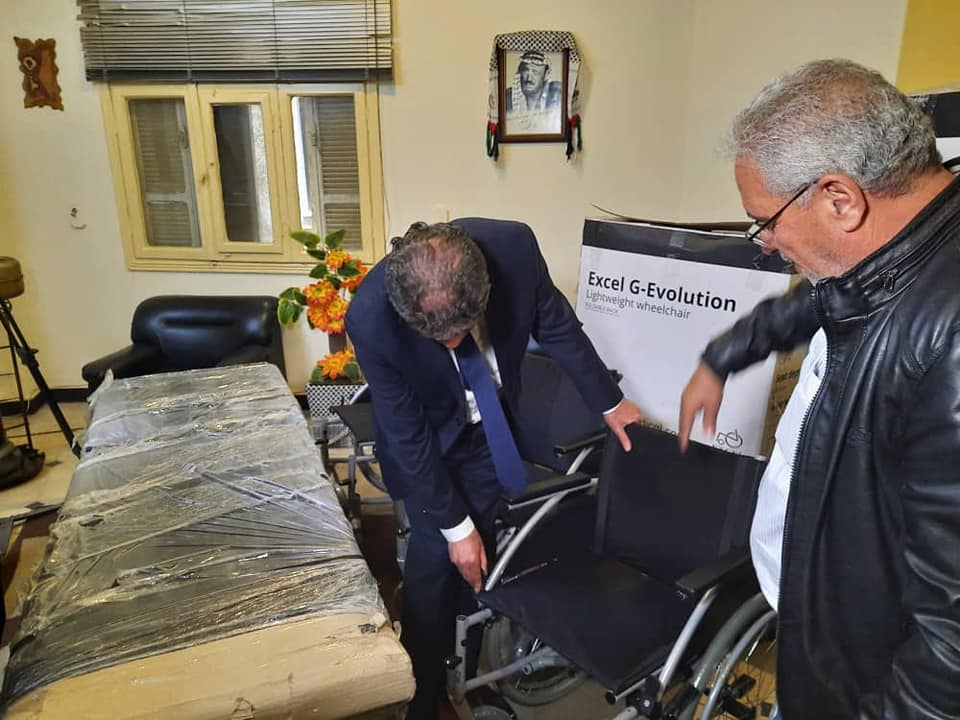 Medical Equipment Delivered to Yarmouk Camp for Palestinian Refugees