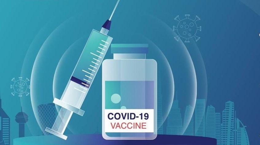 Coronavirus Vaccines Provided in in Khan Dannun Camp