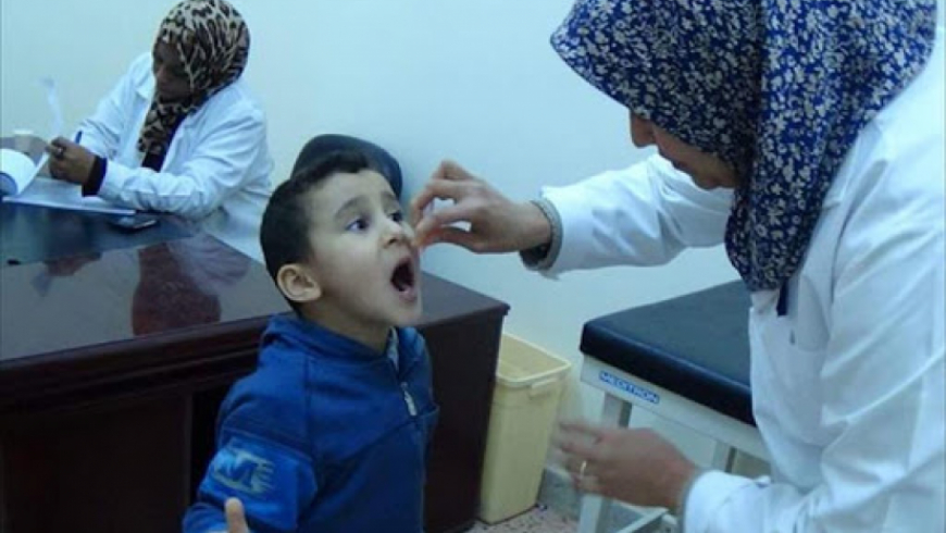 Vaccination Campaign Launched in Jaramana Camp