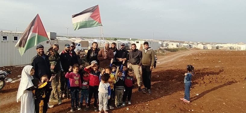 Palestinians in Northern Syria Continue to Rally over Dire Conditions