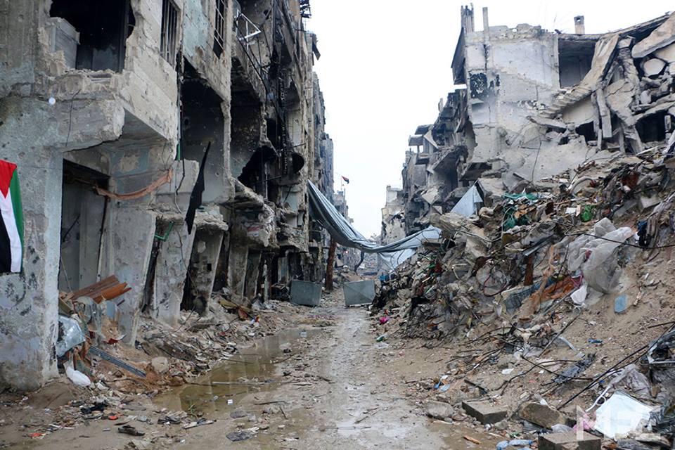 Reconstruction of Yarmouk Refugee Camp in Syria Obstructed