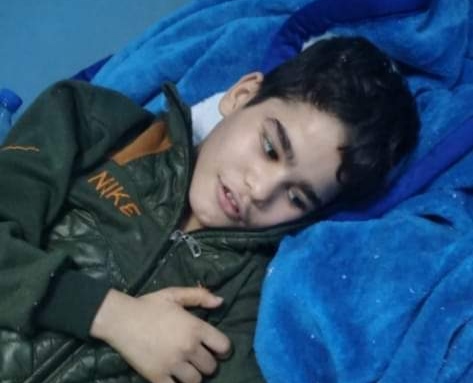 Homeless Palestinian Refugee Child in Syria Cries for Help