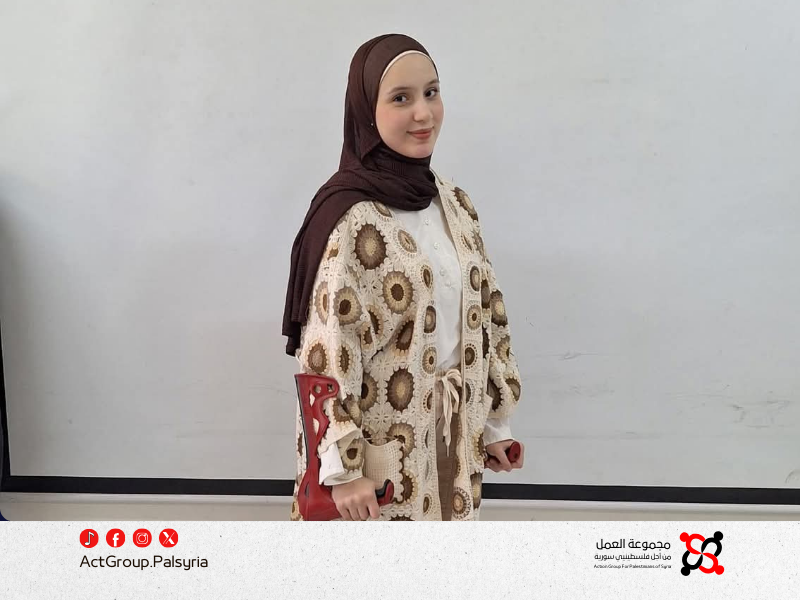 Palestinian girl triumphs over cancer and returns to school