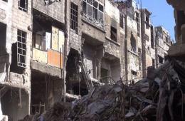Clashes and Shelling Continue in the Yarmouk Camp.
