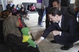 UNRWA Commissioner-General Pierre Krahenbuhl visited the displaced people of Yarmouk 