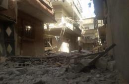 Shelling Renews at Yarmouk Camp.