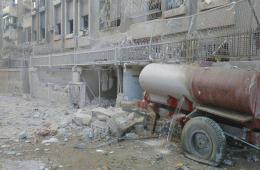 Shelling and Clashes in Yarmouk Camp in Damascus