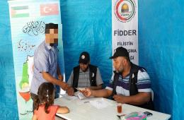 Financial Aid Distribution to Palestinian Syrian Families in the Turkish city of Kills