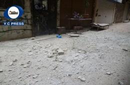 Bombing at Yarmouk and the PRCS Renews its call to the International Organizations to Enter Medicine