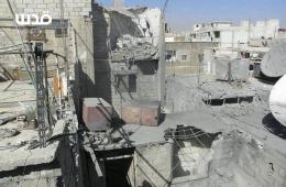 Mortar Shells Target Yarmouk while Some Students Exit to Damascus
