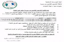 Announcement about the Start of Updating Data of the Palestinians of Syria Displaced in Ein Al Hilwa Camp