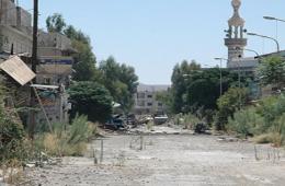 ISIS fences off sole access road between Al-Kadam neighborhood and Yarmouk Camp