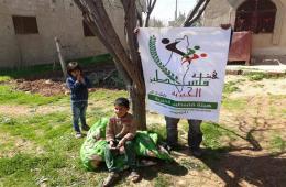 Palestine Charity Distributes Aids in Rif Dimashq, Deraa