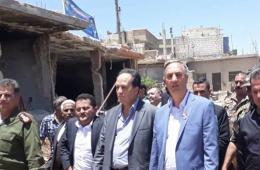Gov’t Delegation Pledges Reconstruction of Khan AlSheih Camp
