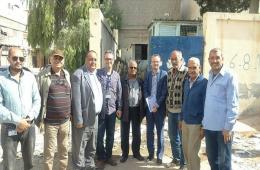 Deputy Commissioner-General of UNRWA visits Sabinah camp in the Damascus suburbs