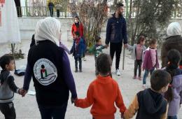 The Charitable Association organizes an entertaining carnival and psychological support for Palestinian children in Qudsaya