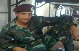 Member of the Palestinian Liberation Army dies during fighting in the suburbs of Damascus