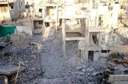 Syrian regime renews its bombardments in Deraa camp, amid major destruction