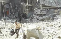 10 civilians die after the bombardment of Yarmouk camp in Damascus