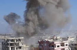 Night bombardment with elephant rockets target Deraa camp and Al-Sad Road neighborhood