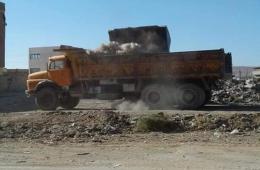 Debris Clearance Ongoing in AlSabina Camp