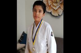 Palestinian Child from Syria Wins Silver Medal in Sweden Judo Contest 