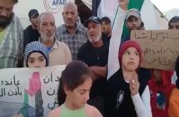 Displaced Palestinians in Deir Ballout Camp Urge Palestine Ambassador in Turkey to Step in 