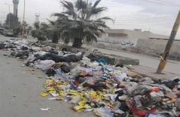 Palestinian Families in AlSayeda Zeinab Appeal for Garbage Clearance  