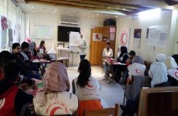 Palestinian Volunteers Take Part In Child Psychological Support Program in Syria