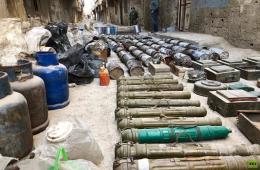 Russian Military: ISIS Weapons Cache Found in Yarmouk Camp